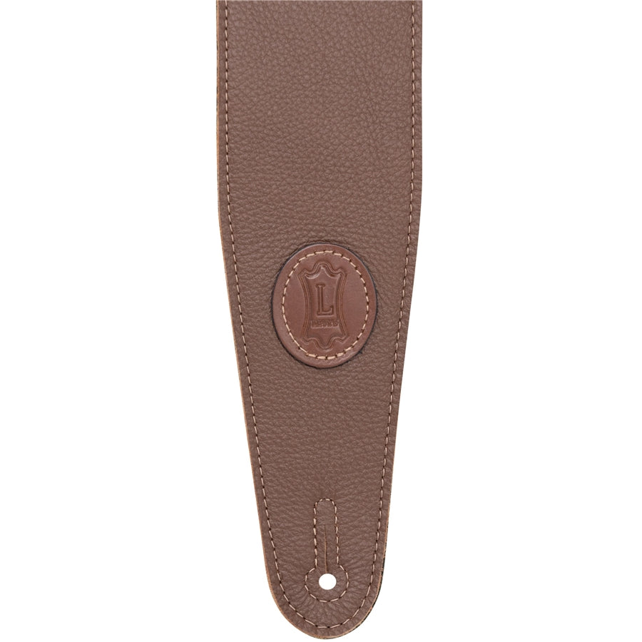 Levy's MGS44ST3-BRN-GRN Tracolla in pelle con retro in pelle scamosciata Brown & Green 3"