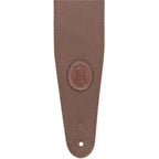Levy's MGS44ST3-BRN-GRN Tracolla in pelle con retro in pelle scamosciata Brown & Green 3"