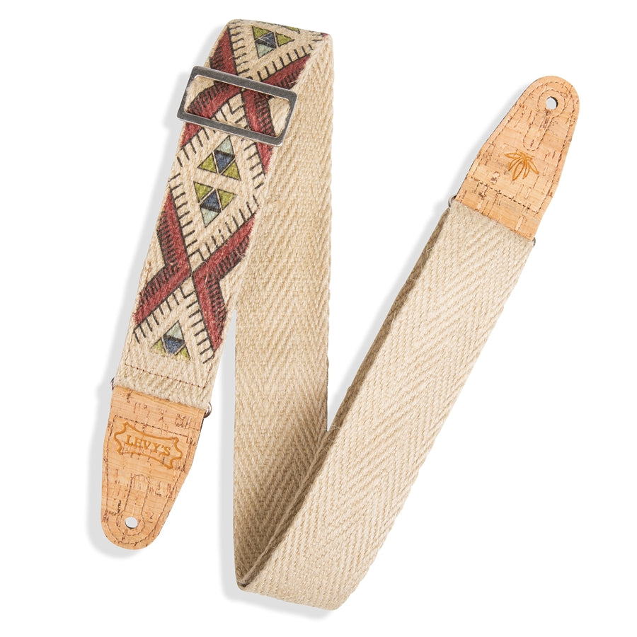Levy's MH8P-002 Tracolla in canapa Diamond Tribal 2"