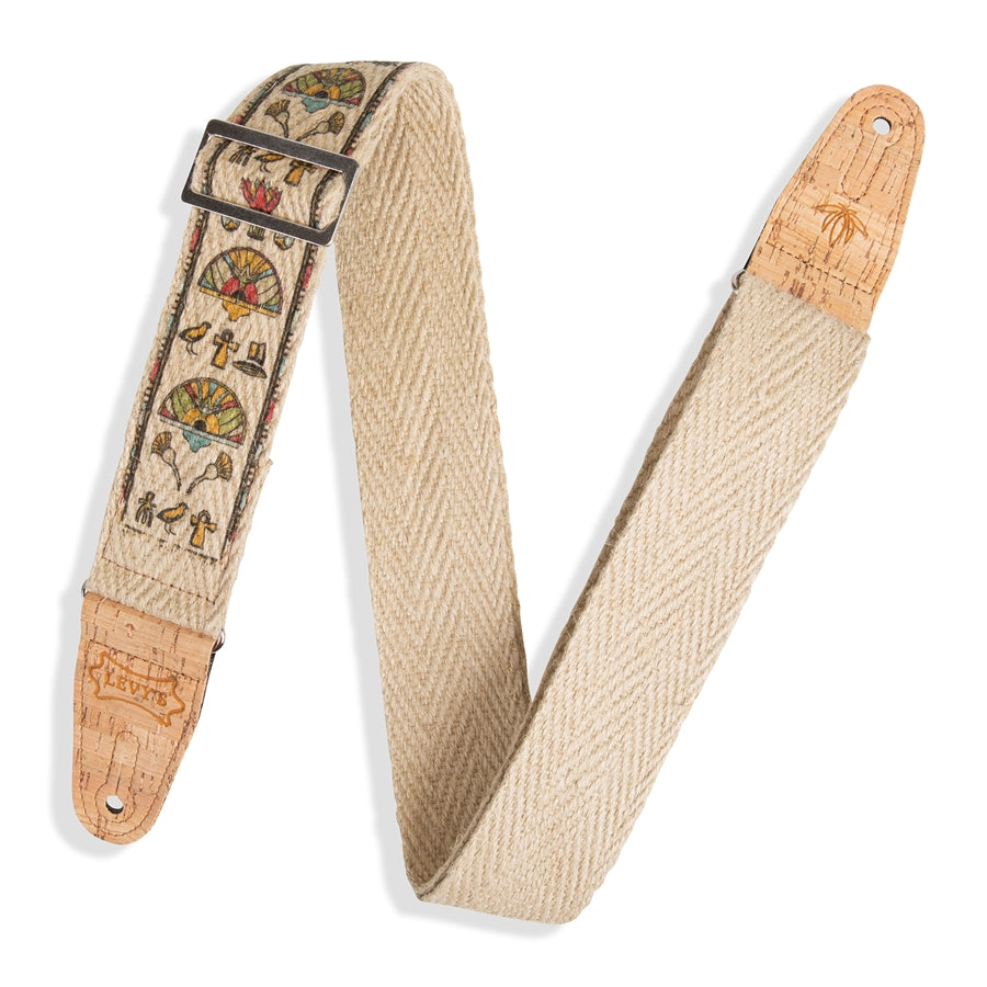 Levy's MH8P-004 Tracolla in canapa Egyptian 2"