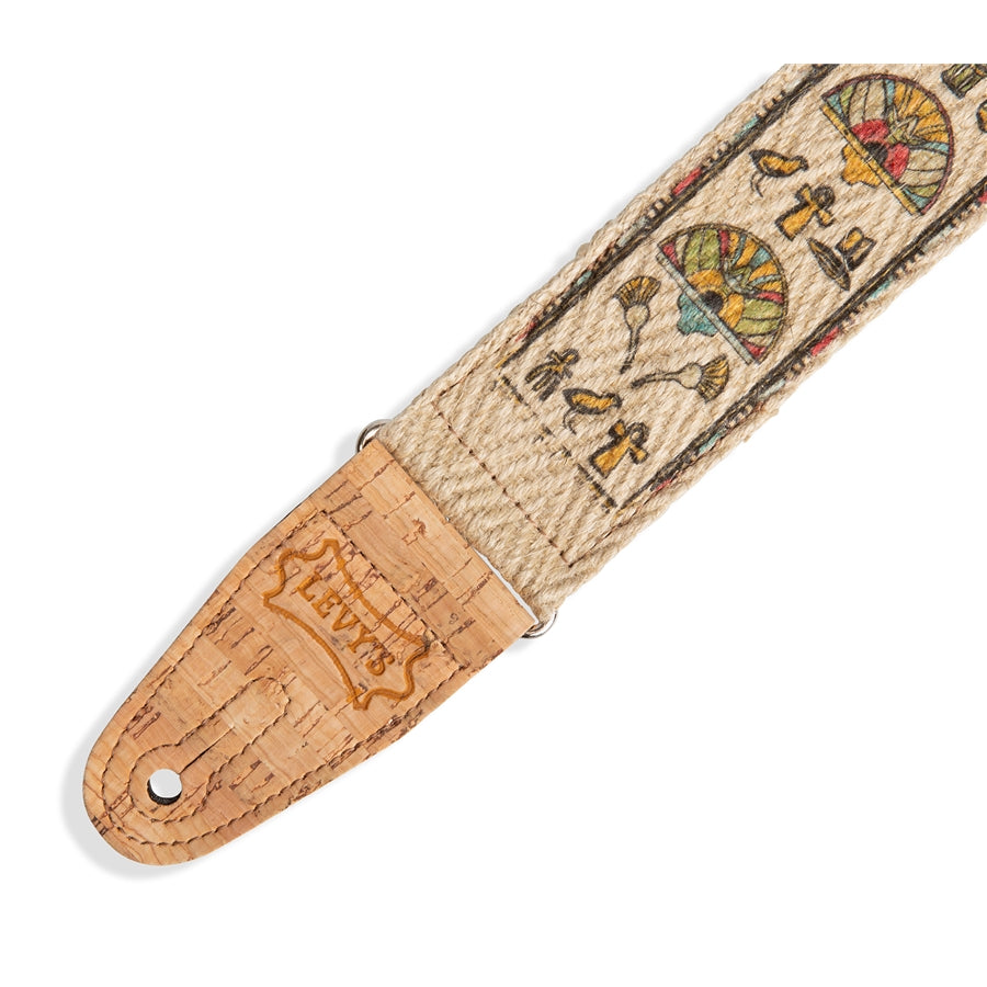 Levy's MH8P-004 Tracolla in canapa Egyptian 2"