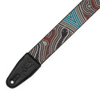 Levy's MP2DU-001 Down Under Series Bird and Snake 2" Polyester Strap