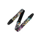 Levy's MP2TAT-003 Tattoo Series New School 2" Polyester Guitar Strap