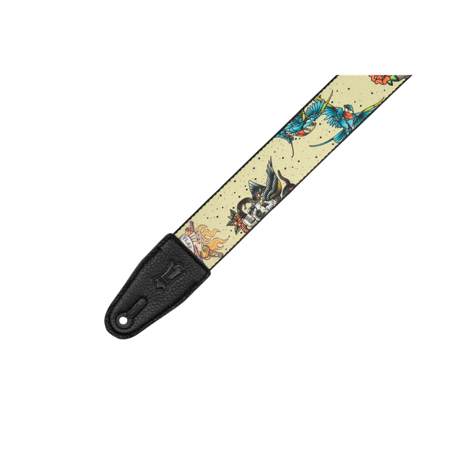 Levy's MP2TAT-005 Tracolla in poliestere Tattoo Series 2"