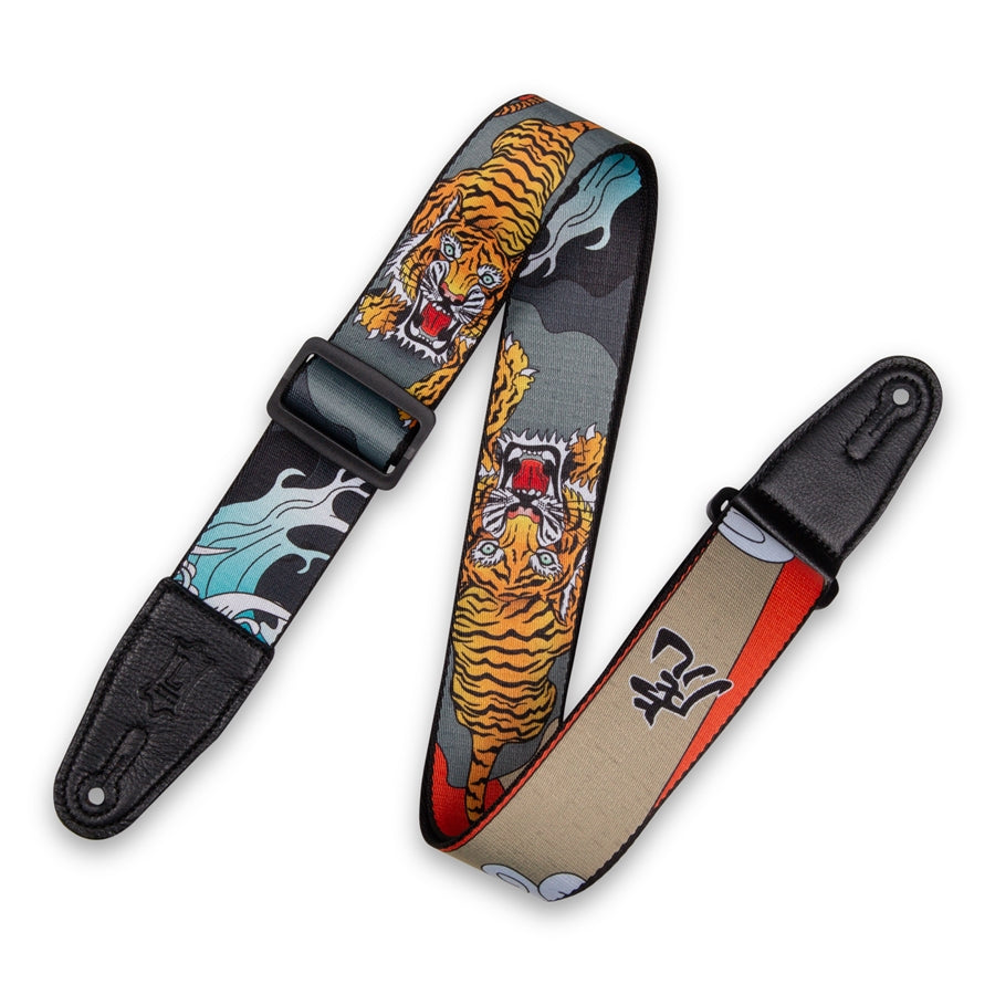 Levy's MPD2-124 Tiger Polyester 2" Strap