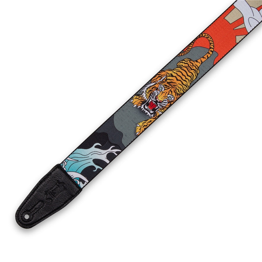 Levy's MPD2-124 Tiger Polyester 2" Strap