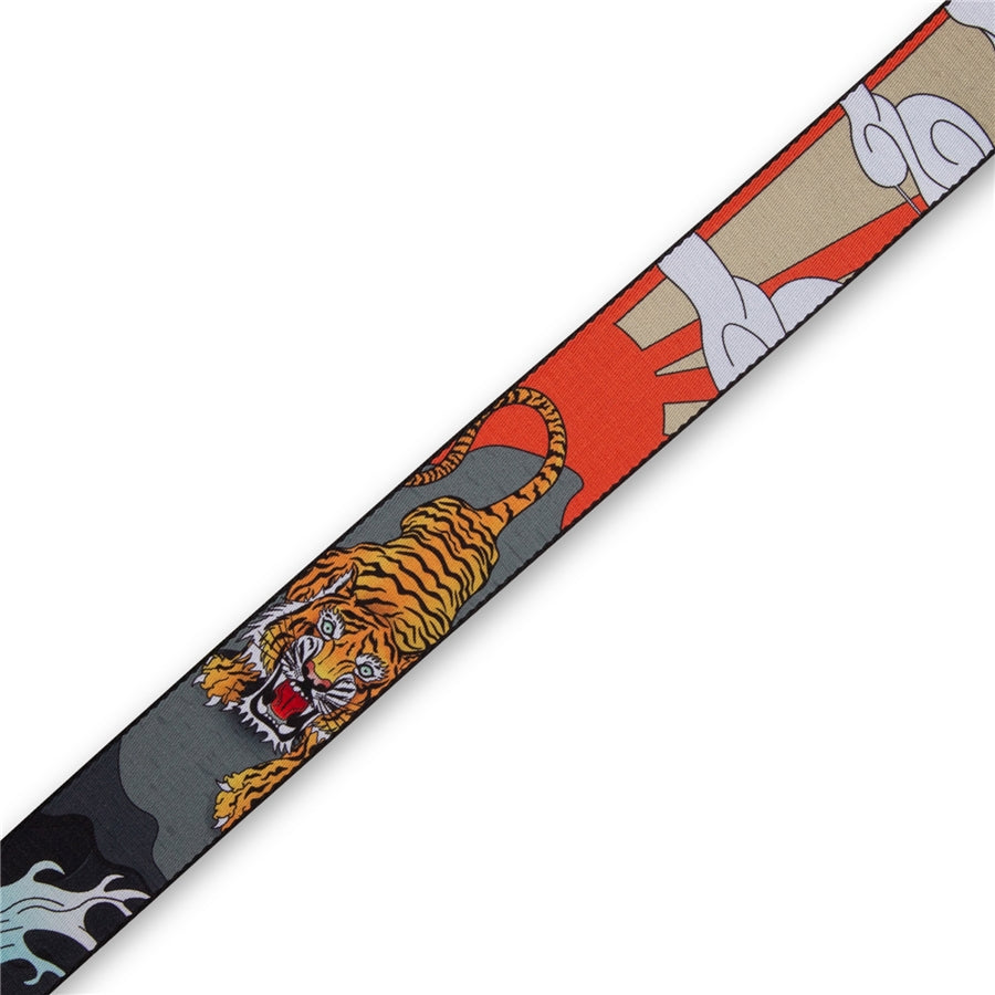 Levy's MPD2-124 Tiger Polyester 2" Strap