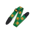 Levy's MPJG-SUN-GRN Tracolla in tessuto Sun Motif Green 2"