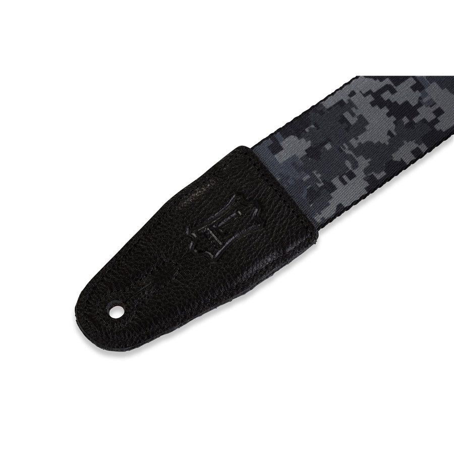 Levy's MPS2-120 Tracolla in poliestere Black Blue Digital Camo 2"