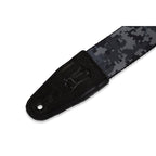 Levy's MPS2-120 Tracolla in poliestere Black Blue Digital Camo 2"