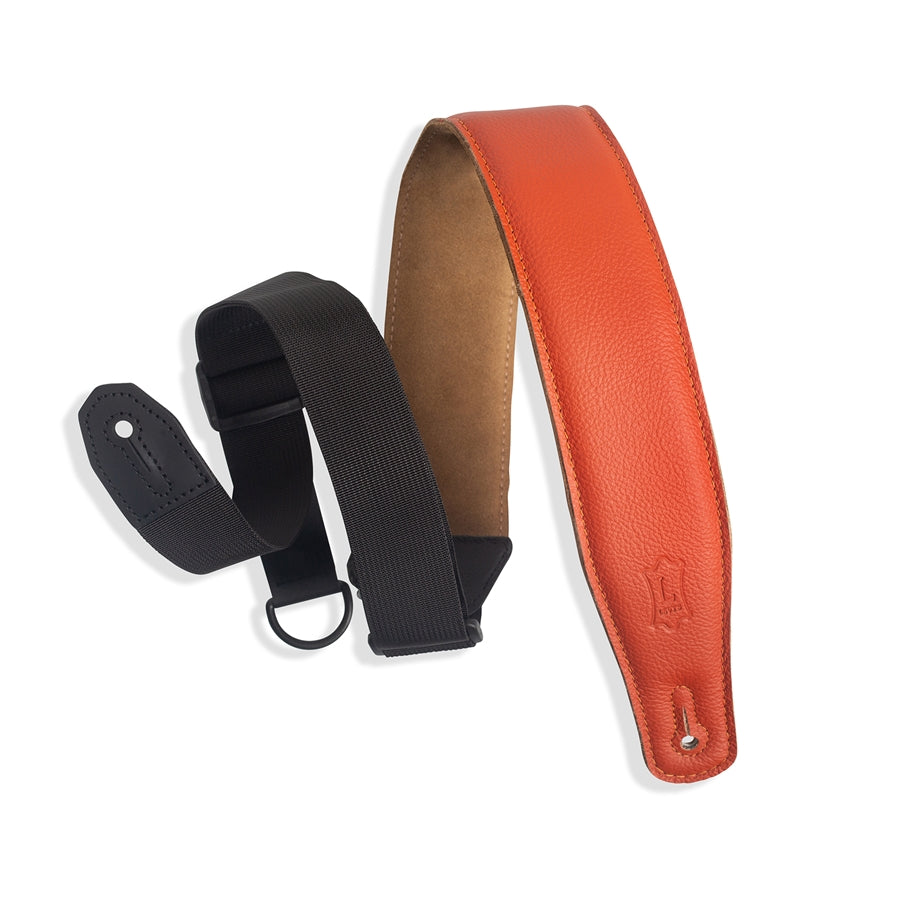 Levy's MRHGS-ORG Tracolla in pelle Right Height Orange 2 1/2"