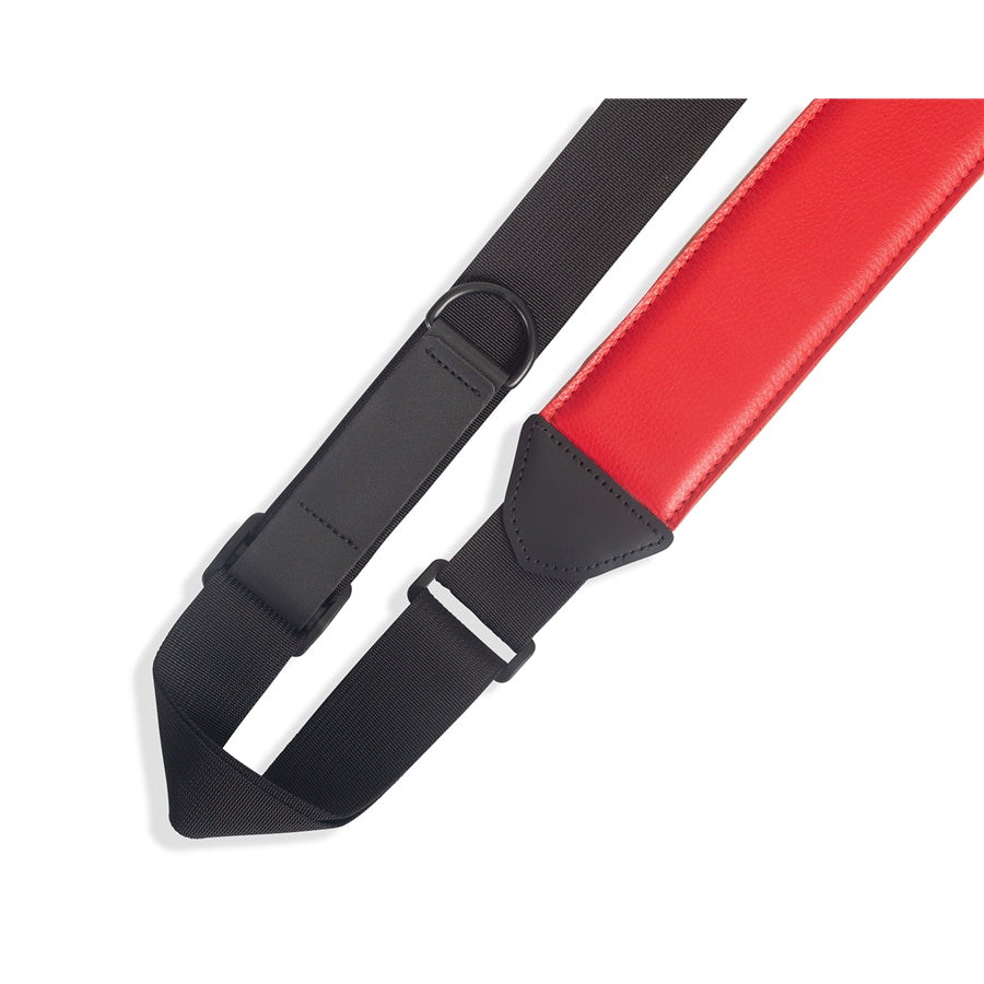 Levy's MRHGS-RED Tracolla in pelle Right Height Red 2 1/2"