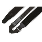Levy's MRHSP-BLK Tracolla in pelle scamosciata Right Height Black 2 1/2"