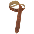 Levy's MS12-BRN Tracolla in pelle scamosciata Brown 2"
