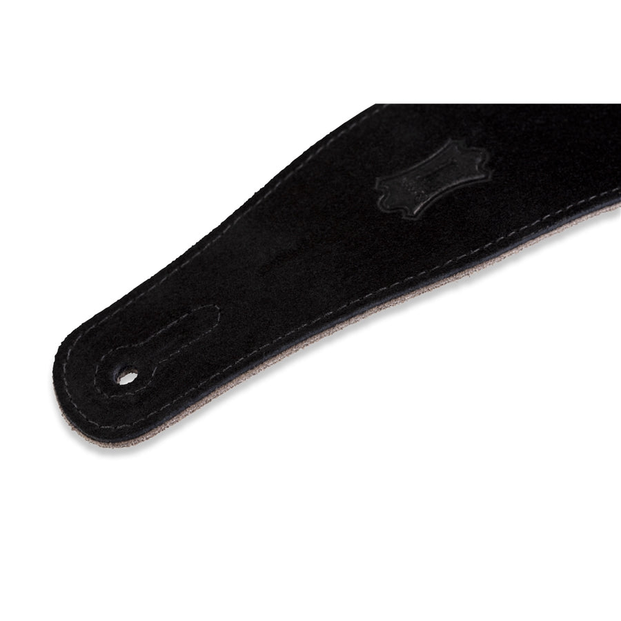 Levy's MS26-BLK Tracolla in pelle scamosciata Black 2 1/2"