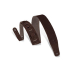 Levy's MS26-BRN Tracolla in pelle scamosciata Brown 2 1/2"