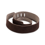 Levy's MS26-BRN Tracolla in pelle scamosciata Brown 2 1/2"