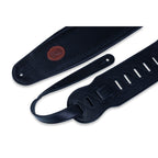 Levy's MSS2-4-BLK Tracolla per basso in pelle Signature Black 4 1/2"