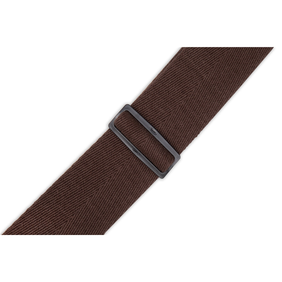 Levy's MSSC4-BRN Tracolla per basso in cotone Brown 3"