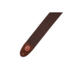 Levy's MSSC4-BRN Tracolla per basso in cotone Brown 3"