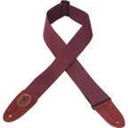 Levy's MSSC8-BRG Tracolla in cotone Burgundy 2"