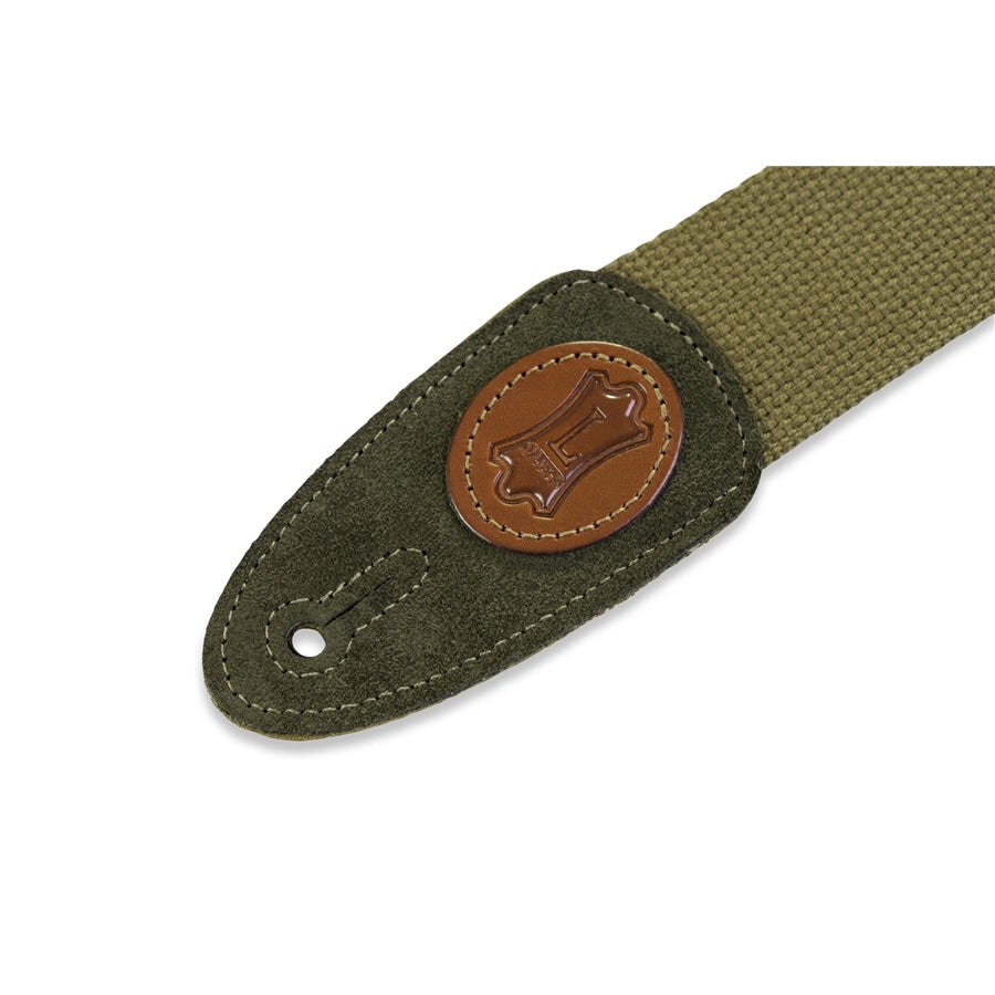 Levy's MSSC8-GRN Tracolla in cotone Green 2"