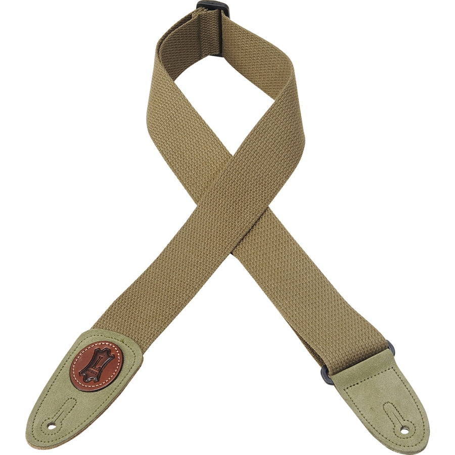 Levy's MSSC8-GRN Tracolla in cotone Green 2"