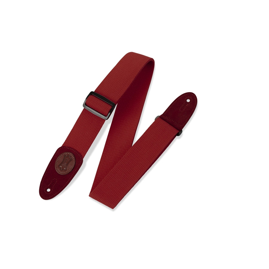 Levy's MSSC8-RED Tracolla in cotone Red 2"