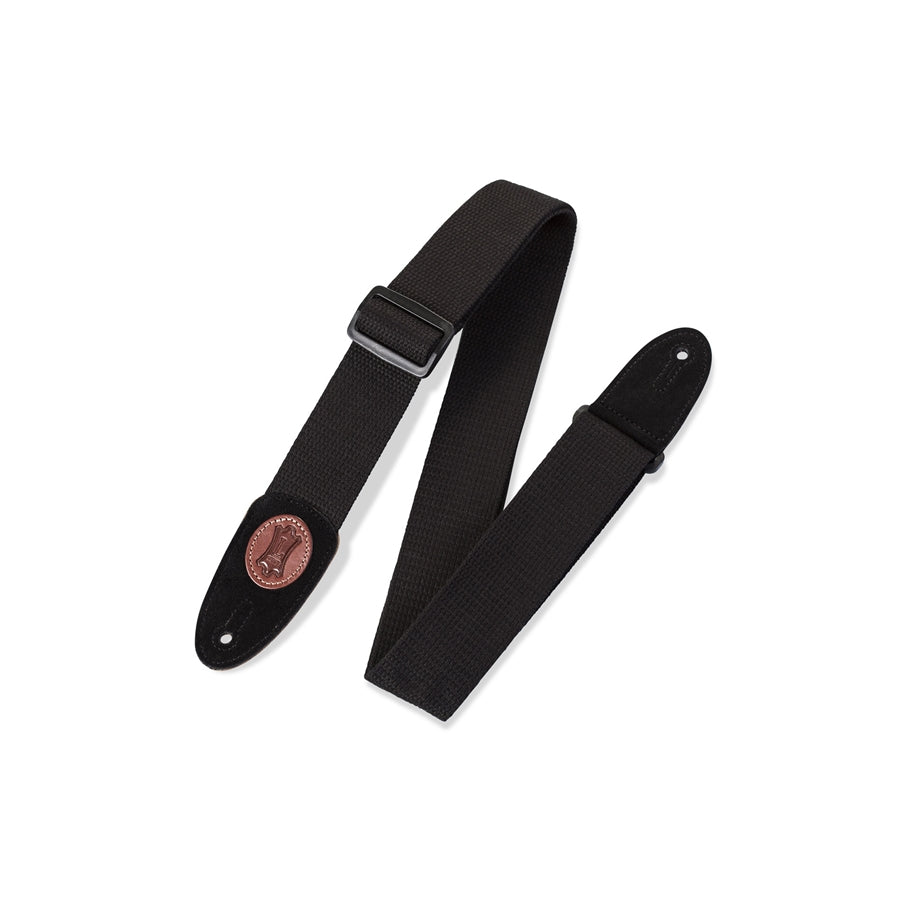 Levy's MSSC8-XL-BLK Tracolla XL in cotone Black 2"