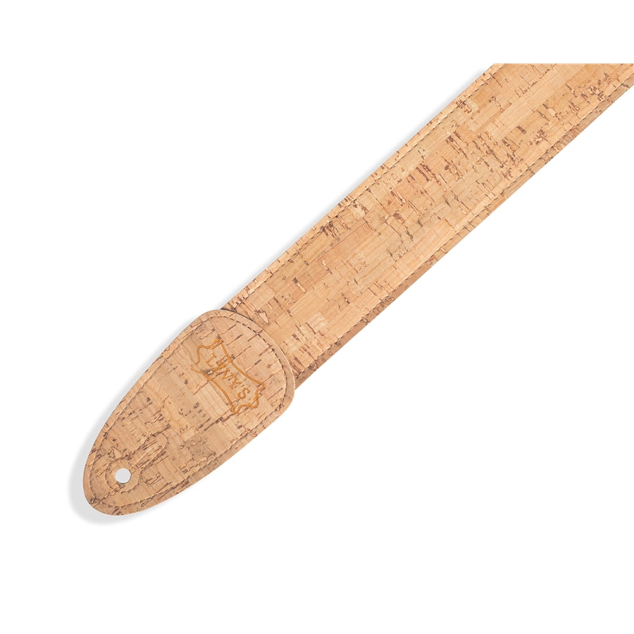 Levy's MX8-NAT Tracolla in sughero Solid Natural 2"