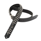 Levy's PM28-2B-BLK Tracolla in pelle con proiettili finti Bullets 2"