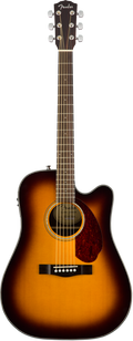 Fender Cd140Sce Sunburst With Case