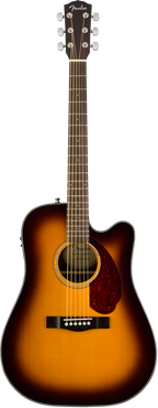 Fender Cd140Sce Sunburst With Case