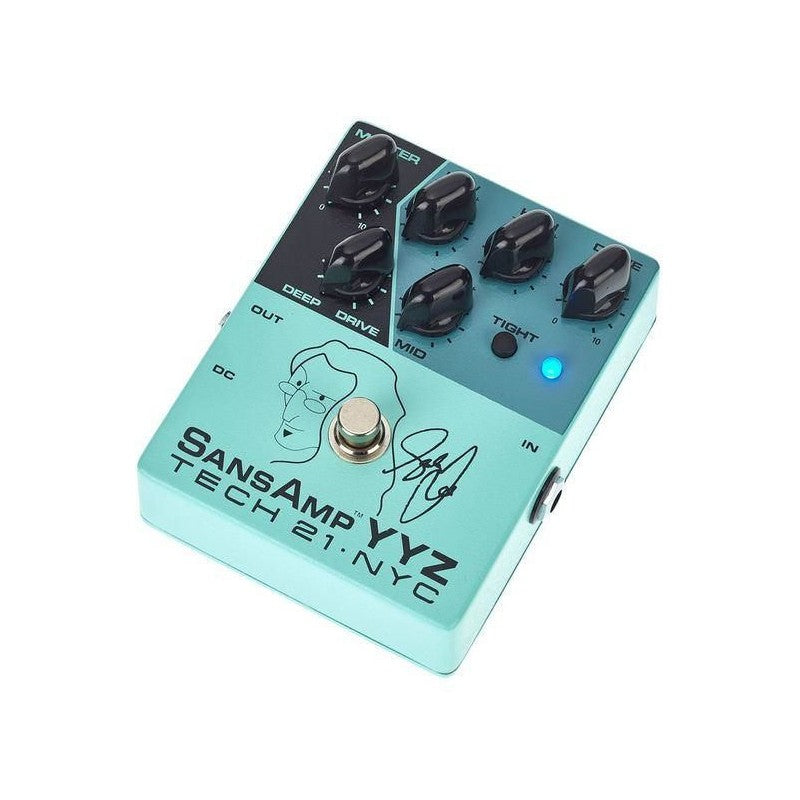 Tech21 Geddy Lee Signature Sansamp YYZ Preamplificatore a Pedale per Basso