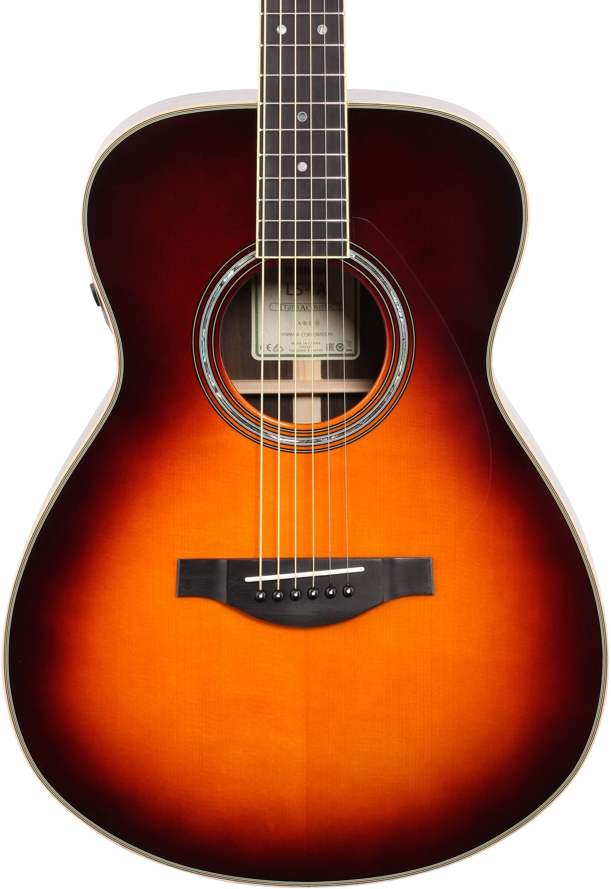 Yamaha Ls Tabs Transacoustic Brown Sunburst Chitarra Acustica Elettrificata