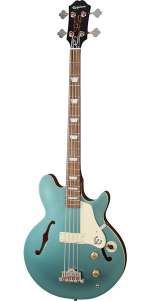 Epiphone Jack Casady Bass Faded Pelham Blue Basso Semiacustico