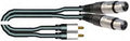 Audiodesign Cavo Adattatore Xpro 2 Xlr F 2 Rca M 1,5 Mt
