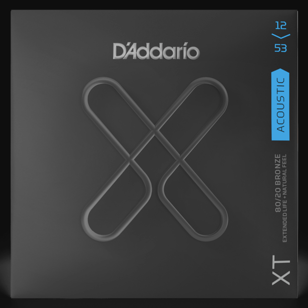 D'Addario Xt 12-53 8020 Bronze Muta Per Chitarra Acustica
