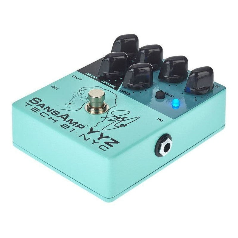 Tech21 Geddy Lee Signature Sansamp YYZ Preamplificatore a Pedale per Basso