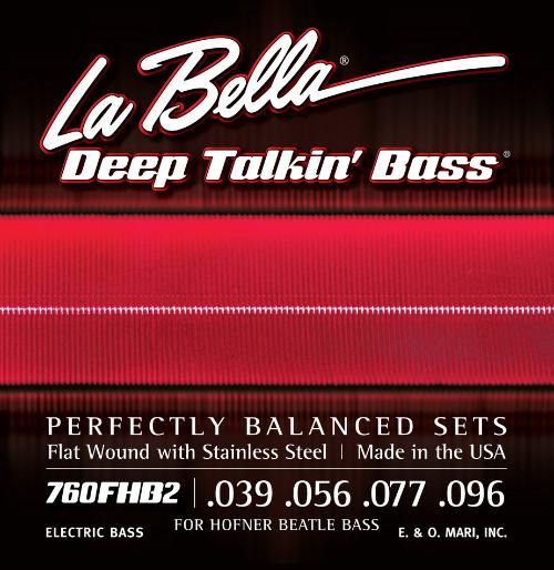 La Bella 0760Fhb2 Muta Per Basso Elettrico 4 Corde Lisce 39-96