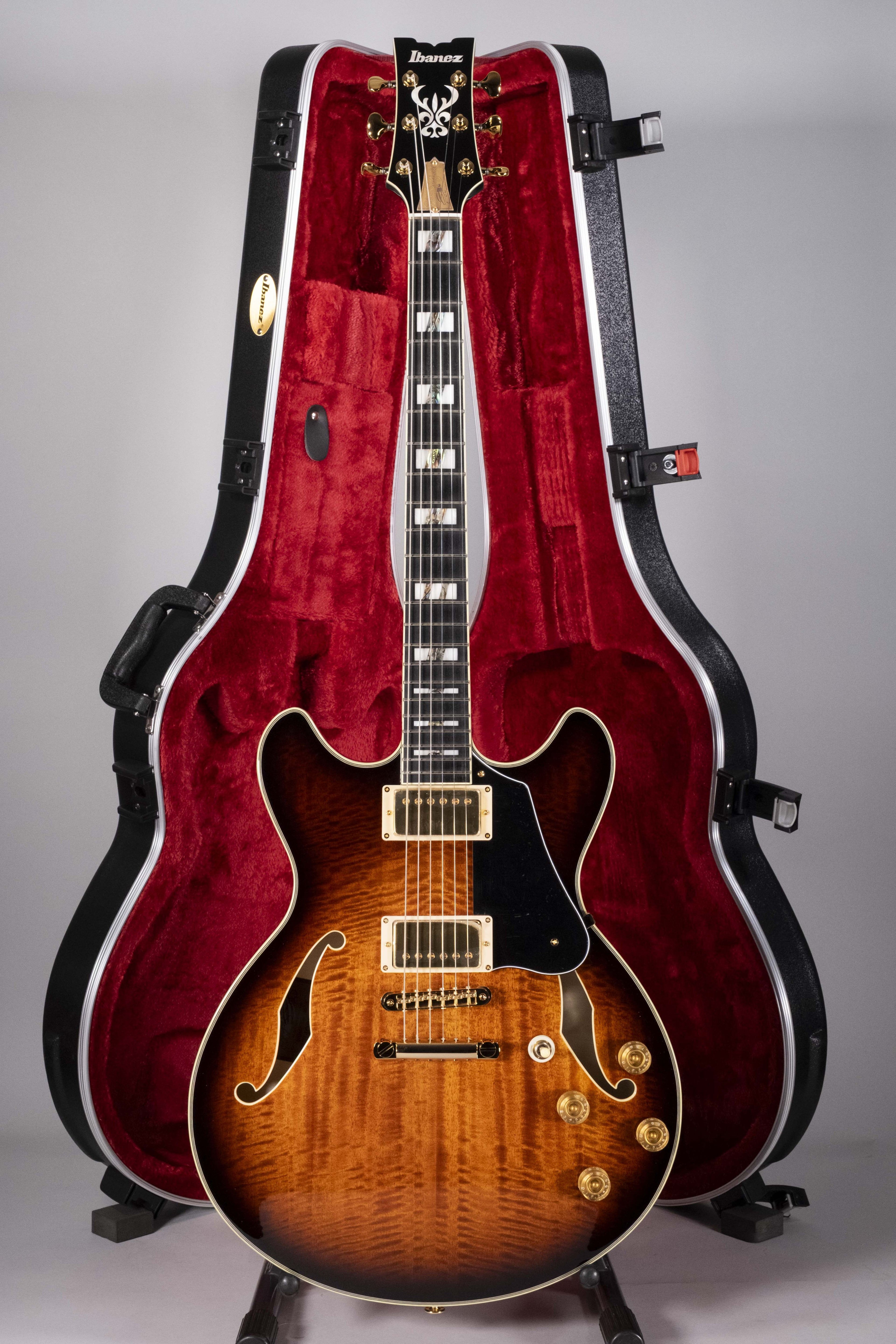 Ibanez Jsm100 J Scofield Vintage Sunburst Con Astuccio