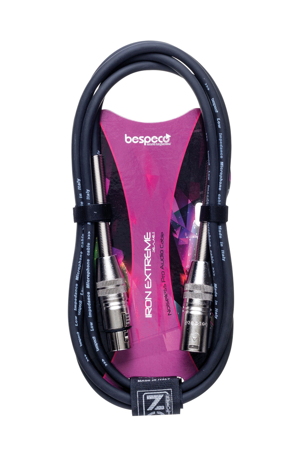 Bespeco Cavo Iromb1000Bk Microfono Mt10
