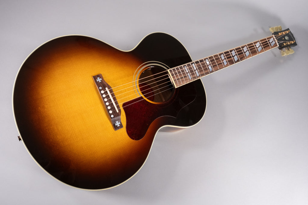 Gibson J-185 Original Vintage Sunburst Chitarra Acustica Elettrificata
