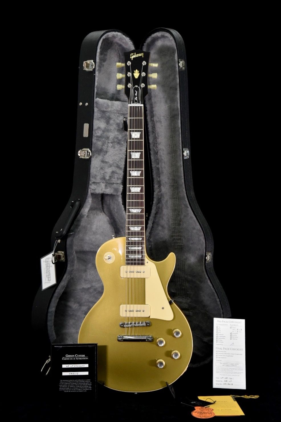 Gibson Custom 1968 Les Paul Standard Goldtop Reissue
