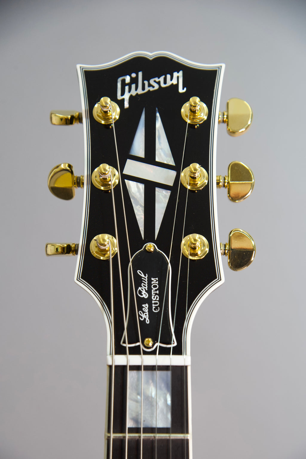 Gibson Les Paul Custom Ebony con Tastiera Ebony Gloss