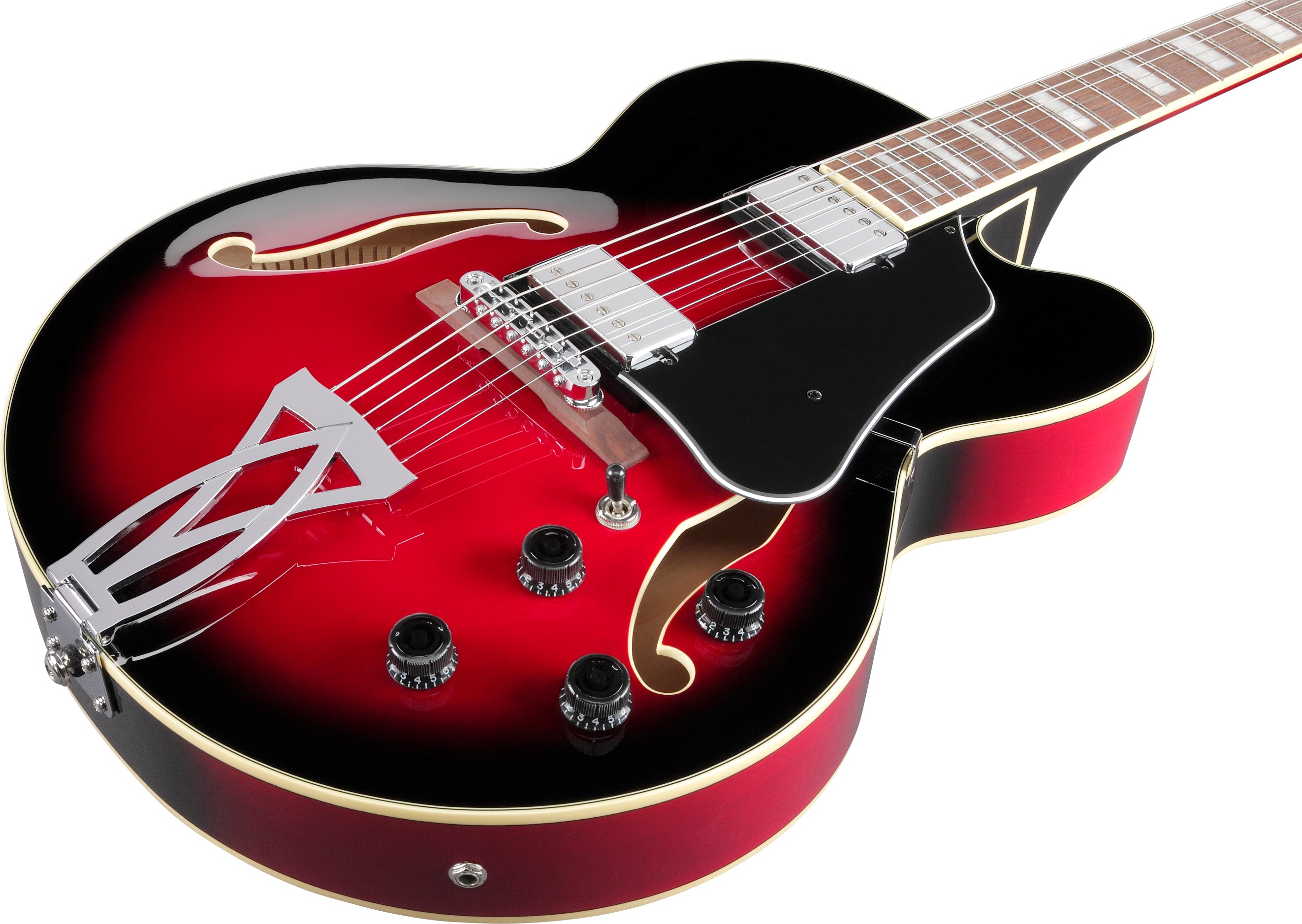 Ibanez Af75 Transparent Red Sunburst