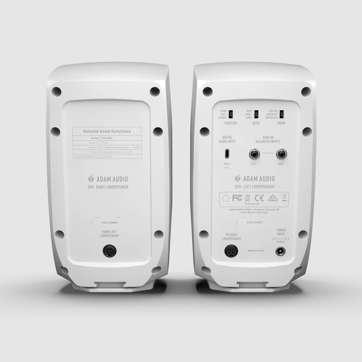 Adam Audio D3V White