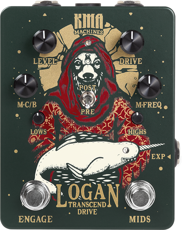 Kma Logan Overdrive Pedale Effetto