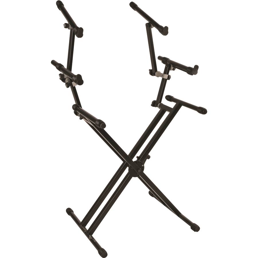 Quik Lok QL/723 Supporto Professionale a X per 3 Tastiere