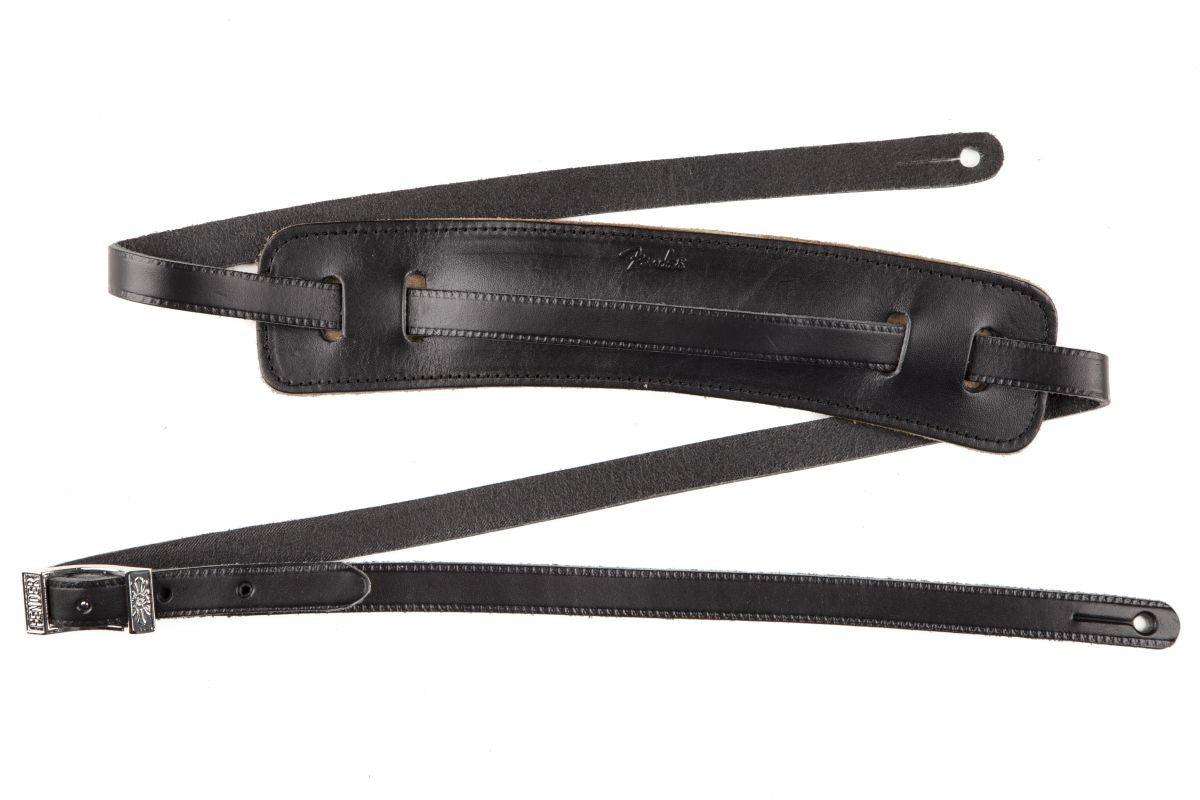 Fender Super Deluxe Vintage Style Strap Black 2' Tracolla